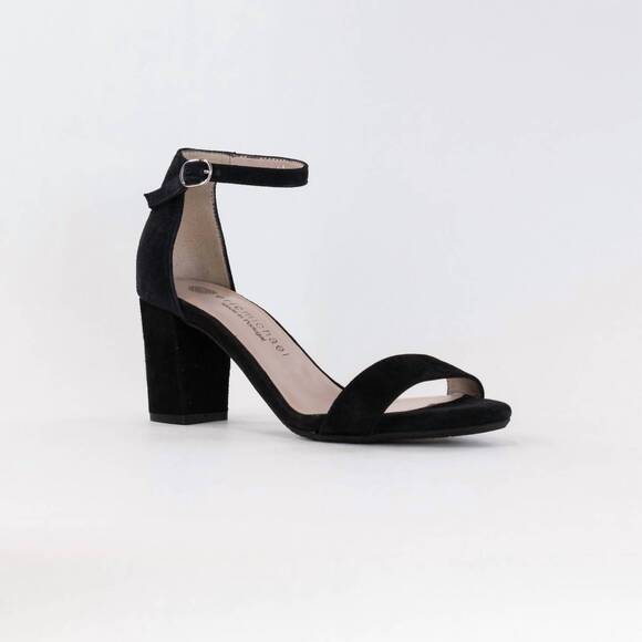 NEW ERIC MICHAEL women's rialto sandal in black